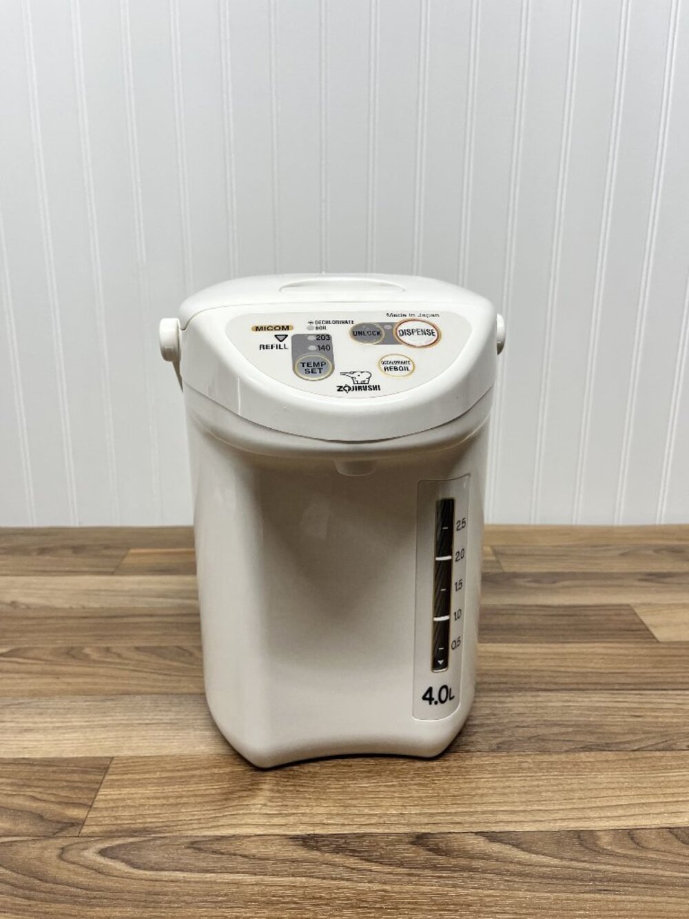 Zojirushi CD-DEC40 Micom Electric Dispensing Water Boiler 4 Liters power Cord